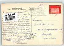 3963 Montana 1973 Foto AK Gasthaus de la Bella-Lui Crans-Montana