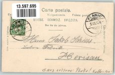 9230 Flawil 1907 Foto AK Dorfansicht
