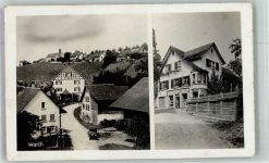 8532 Warth Foto AK Auto Handlung Straßenansicht