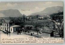 Colombier NE Bahnhof Bahnhof Schweiz 1905 Gebrauchsspuren