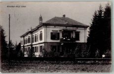 8610 Uster 1919 Foto AK Krankenhaus Asyl