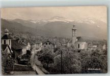 8737 Gommiswald Foto AK Feldpost Feld-Batterie 61 Kirche