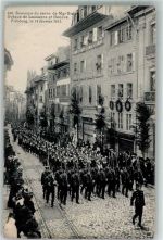 1700 Fribourg Freiburg 1925 Foto AK Uniform Souvenir du sacre de Mgr. Bowe Februar 1912