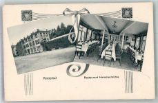 8307 Oberkempttal Effretikon Foto AK Gasthaus Hammermühle Kempttal