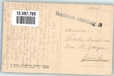 6102 Malters 1925 Foto AK Gasthaus zum Kloster Alkoholhlfrei Feldpost Haubitzen-Abteilung 28