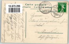 9034 Eggersriet 1912 Foto AK Gasthaus zur Krone Kirche