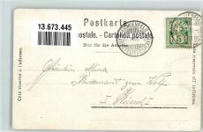 8500 Frauenfeld Sonderstempel VII. schweiz. Ausstellung für Landwirtschaft Forstwirtschaft und Gartenbau 1903 Tracht Bäuerin