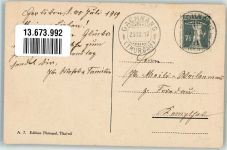 8500 Gerlikon Rosenhuben 1919 Foto AK Postamt Gasthaus Eintracht Kirche Dorfgasse Schulhaus