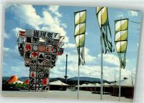 4000 Basel Bâle Foto AK Ausstellung Grün 80