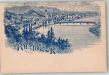 9424 Rheineck Vorläufer Rheinbrücke
