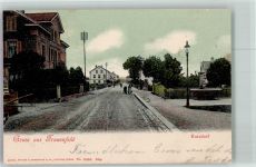 8500 Frauenfeld 1905 Foto AK Kurzdorf Straße