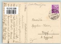3205 Allenlüften 1935 Foto AK Bahnpost Zug 1870 Sekundarschulhaus