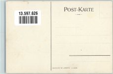 9000 St. Gallen S. Gallo Lithographie / Künstlerkarte Kirche IX, St.Gallischer Katholikentag 1908