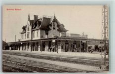 Bülach Bahnhof Bahnhof Schweiz 1923 Foto AK