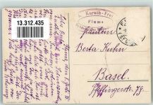 8890 Flums 1918 Foto AK Hotel Alpenkurhaus Schönhalden Alp Wildenberg