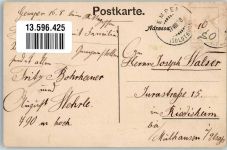 4145 Gempen 1908 Foto AK Gasthaus zum kreuz
