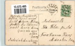 3424 Niederösch 1906 Foto AK Gruss aus