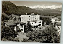 7504 Pontresina Foto AK Hotel Post LKW