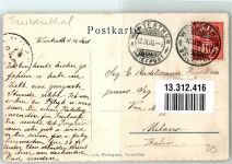 8488 Turbenthal 1906 Foto AK Schweizerische Zeltmission Ort handschriftlich