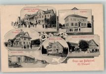 8362 Balterswil Itaslen 1914 Gebrauchsspuren Fabrik Stickerei Postamt Telegraphenamt Gasthaus Oberflächenschäden