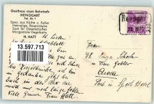 8444 Henggart 1927 Foto AK Auto Gasthaus zum Bahnhof