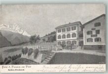 7104 Safien Versam Foto AK Hotel und Pension zur Post