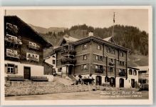 7188 Sedrun Foto AK Auto Oldtimer Hotel Krone