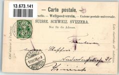 8580 Amriswil 1899 Foto AK Bahnhof Kirchplatz Marktplatz