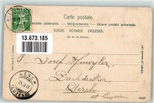 6277 Kleinwangen 1911 Foto AK Gasthaus zum Adler Kirche