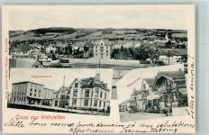 8570 Weinfelden 1901 Foto AK Teigwaren-Fabrik Wylerstrasse Bahnhof
