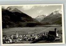 7503 Samedan Samaden Foto AK Kirche