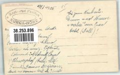 Flims 1925 Foto AK Gasthaus Runca Höhe Ort lt. Fotograf