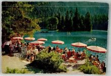 Flims Foto AK Gasthaus am Caumasee