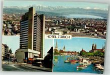 8000 Zürich Foto AK Hotel Zürich Hafen