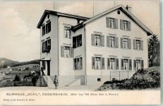 9113 Degersheim 1909 Foto AK Hotel Kurhaus Bühl