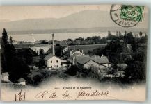 1290 Versoix 1893 Foto AK Fabrik Marke bildseitig