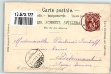 2000 Neuchâtel Neuenburg 1899 Winterlithographie Schloss Neuenburg Place des Halles