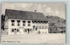 8486 Rikon im Tösstal 1919 Foto AK Gasthaus zur Post Handlung