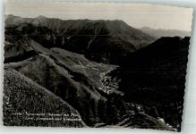 7563 Samnaun Dorf 1963 Foto AK Samnautal