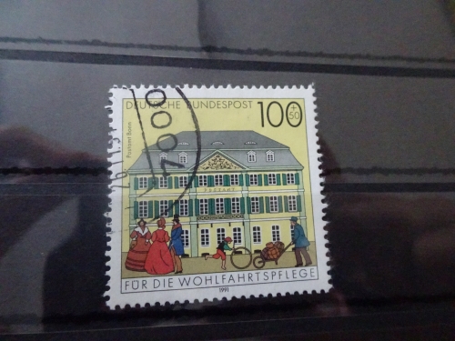 Bund Michel 1567 I gestempelt Plattenfehler I