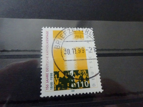 Bund Michel 1995 I gestempelt Plattenfehler I