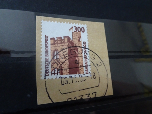 Bund Michel 1348 II gestempelt Plattenfehler II