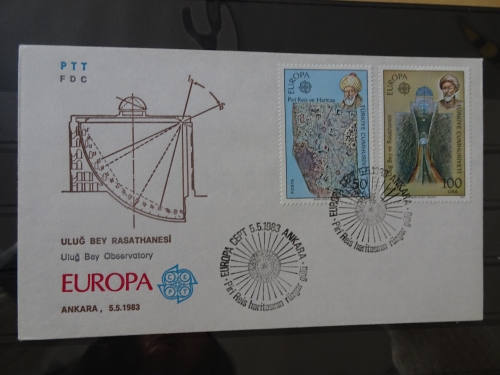Türkei Michel 2631/32 FDC Cept 83