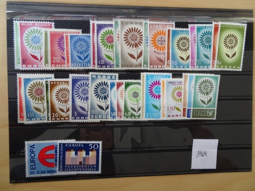 Europa Cept Jahrgang 1964 postfrisch komplett