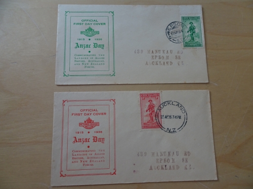 Neuseeland Michel 210/211 FDC