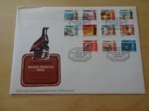 Simbabwe Michel 309/330 FDC