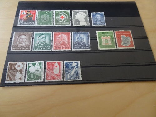 Bund Jahrgang 1953 postfrisch komplett