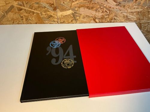 Norwegen Olympia Lillehammer 1994 Buch mit Marken