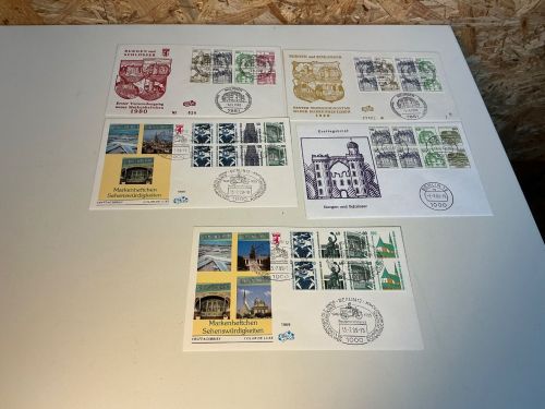 Berlin H-Blatt 19-23 Erstverwendungs FDC