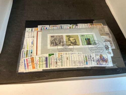 Bund Jahrgang 1980-84 komplett gestempelt